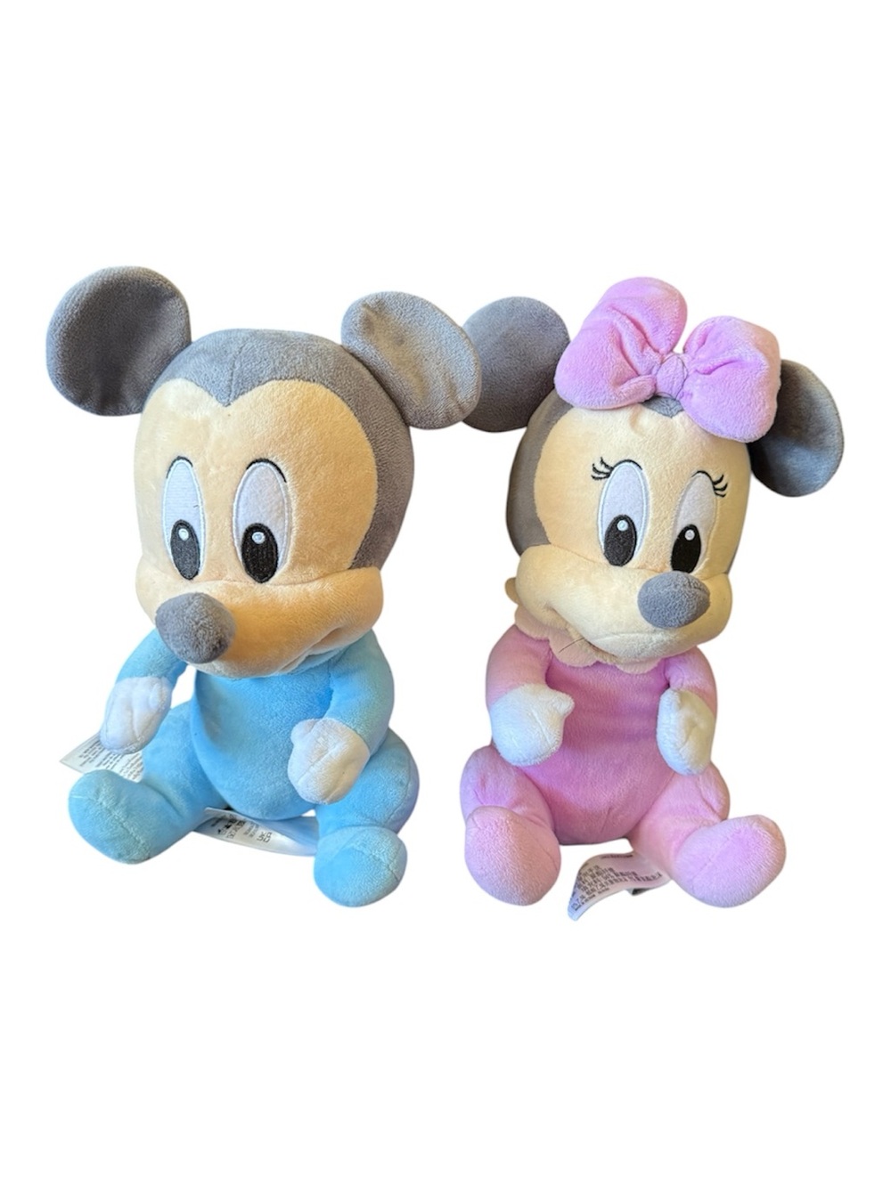 Disney Baby Mickey & Minnie Plush Pair